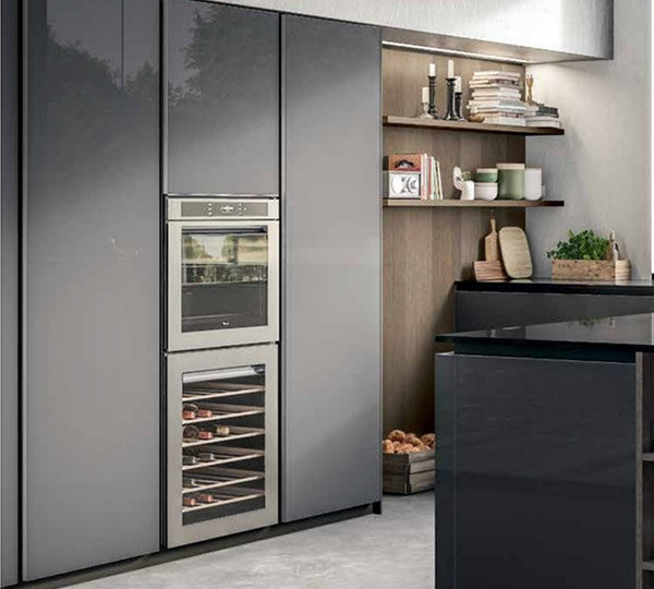 D - Vertical Fixing Between Cabinets, Doors and Ovens