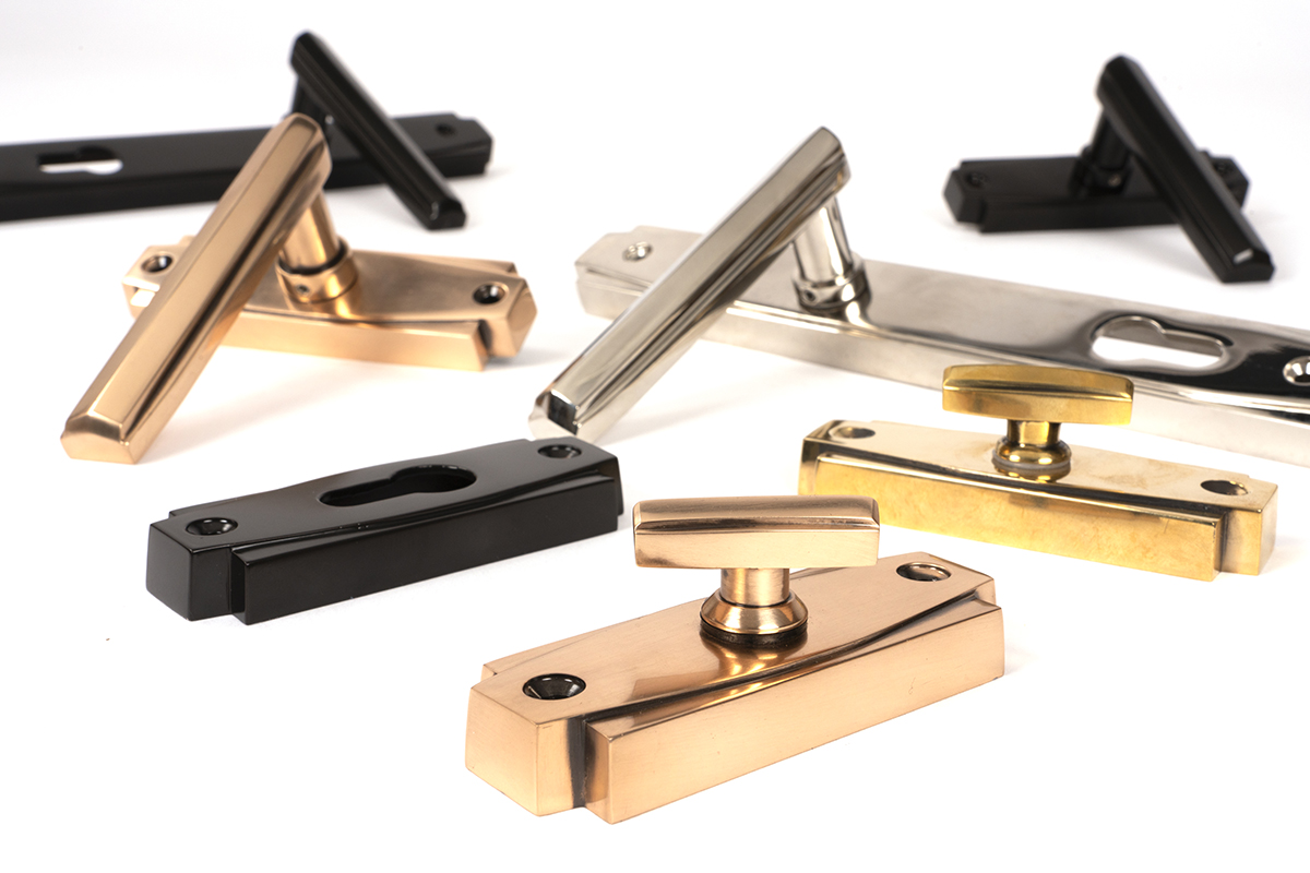 Art Deco Door Hardware by From The Anvil