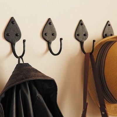 Black Hat & Coat Hooks