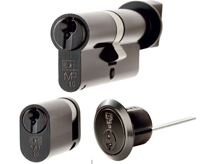Euro & Oval Cylinders - Black