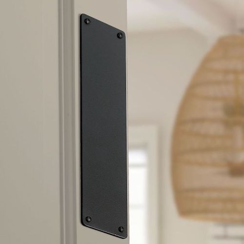 Black Finger Plates