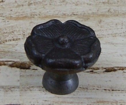 Cottingham - Rose Cupboard Knob - Antique Iron