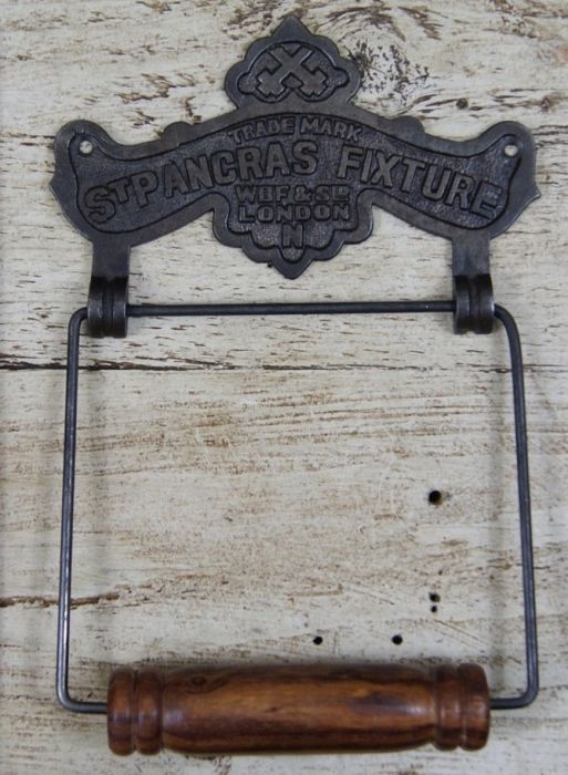 Cottingham - Wire Paper Holder St. Pancras - Antique Iron