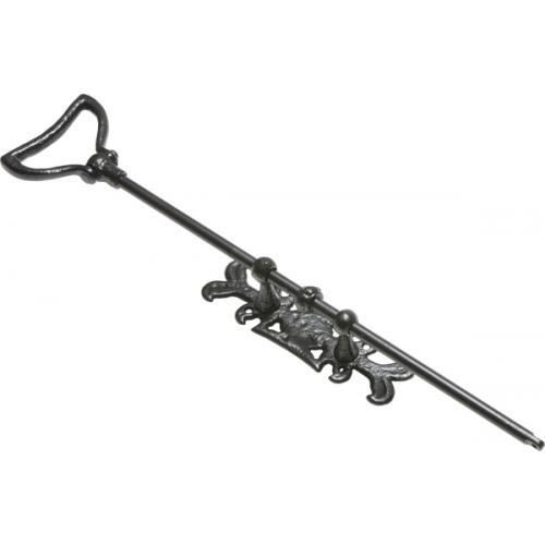 Kirkpatrick Bell Push - Black Antique - 521mm