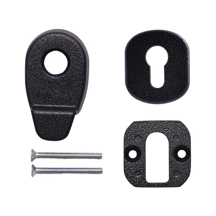 Fab N Fix Security Euro Cylinder Pull and Escutcheon