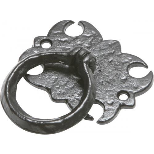 Kirkpatrick Drawer Handle - Black Antique - 65mm