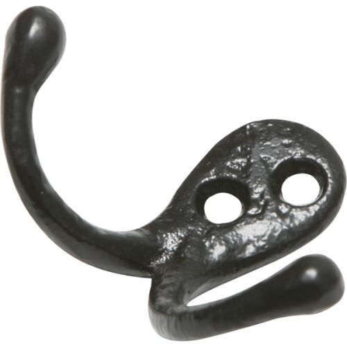 Kirkptarick Black Double Robe Hook