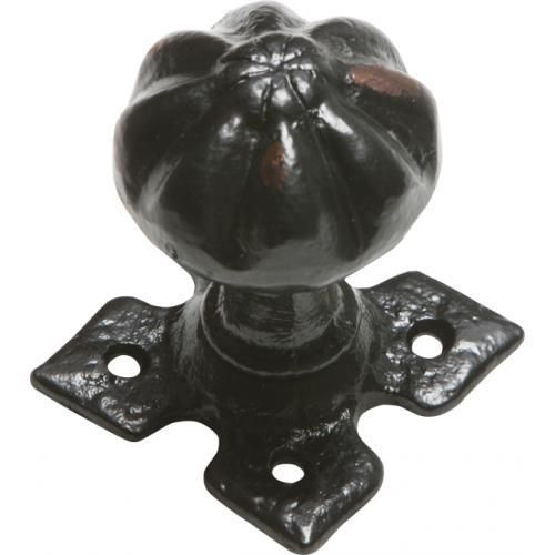 Kirkpatrick Mortice/rim Door Knob On Gothic Plate 1205 - Pair