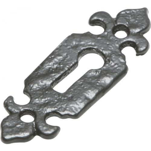 Kirkpatrick Escutcheon - Black Antique - Standard Profile