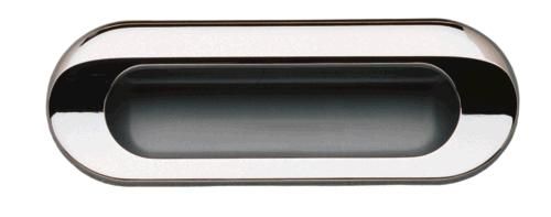 Hafele - Rhin Flush Pull - Polished Chrome