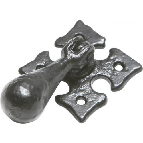 Kirkpatrick Drop Handle - Black Antique - 40mm