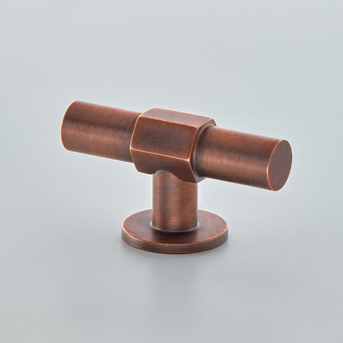 Croft Hardware Fusion T-Bar Cupboard Knob 