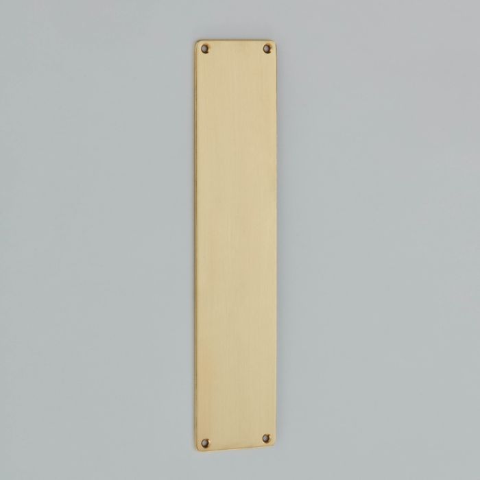 Croft Hardware Finger Plate with Rounded Corners