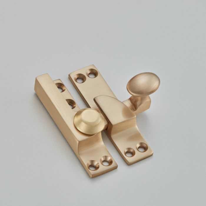 Croft Hardware Oval Knob Straight Arm Sash Fastener