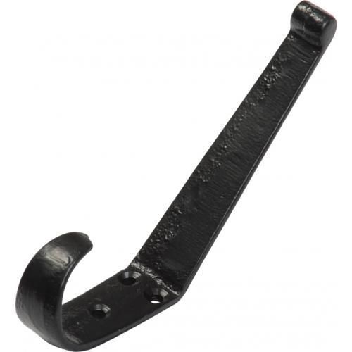 Kirkpatrick Black Hat And Coat Hook - Smooth Finish