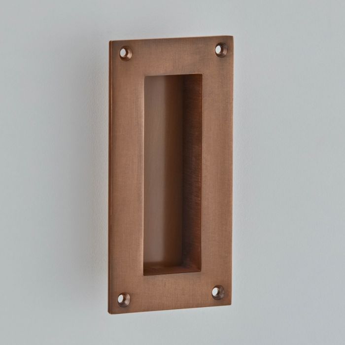 Croft Hardware Plain Cast Flush Pull