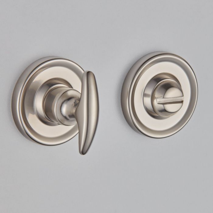 Croft Hardware Curved Turn and Release on Raised Edge Covered Rose