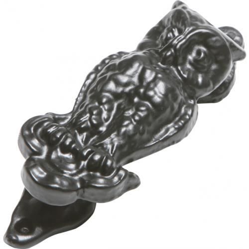 Kirkpatrick Owl Door Knocker - Black Antique