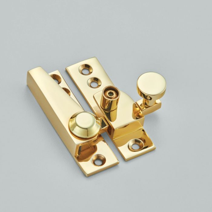 Croft Hardware Round Knob Straight Arm Sash Fastener