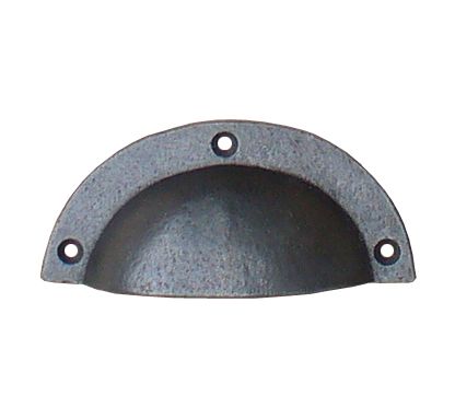 Cottingham - Squat Design Cup Handle - Antique Iron