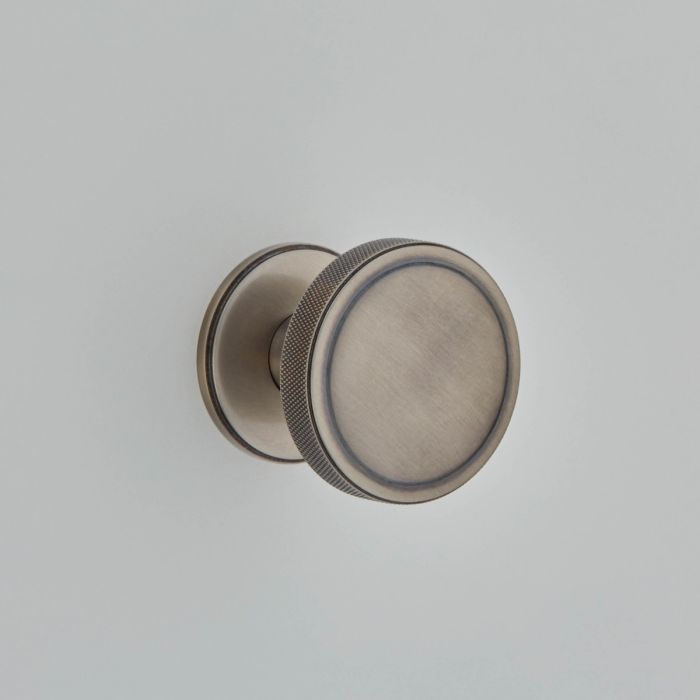 Croft Hardware Knurled Argyle Mortice Door Knob - Pair