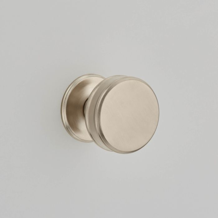 Croft Hardware Luxor Mortice Door Knob on Concealed Rose - Pair