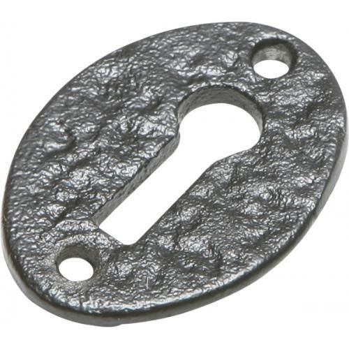 Kirkpatrick Escutcheon - Black Antique - Standard Profile