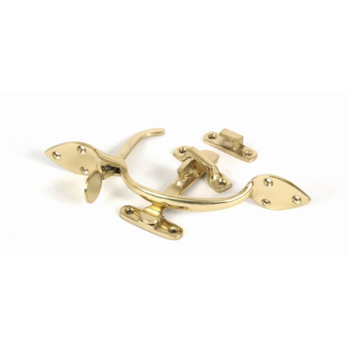 From The Anvil - Cast Suffolk Latch - Unlacquered Brass