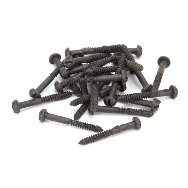 From The Anvil Size 10 Round Head Screw (25)