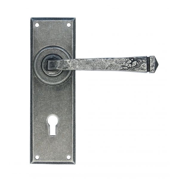 From The Anvil Avon Door Handle on Backplate - Pair