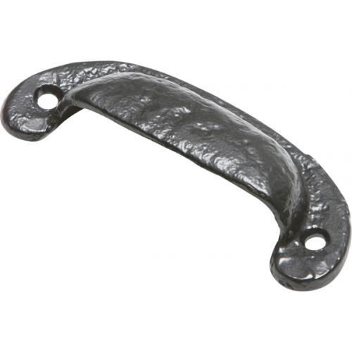 Kirkpatrick Drawer Pull Handle - Black Antique - 108mm