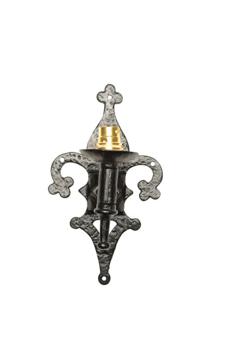 Kirkpatrick Interior Single Wall Light Bracket - Black Antique