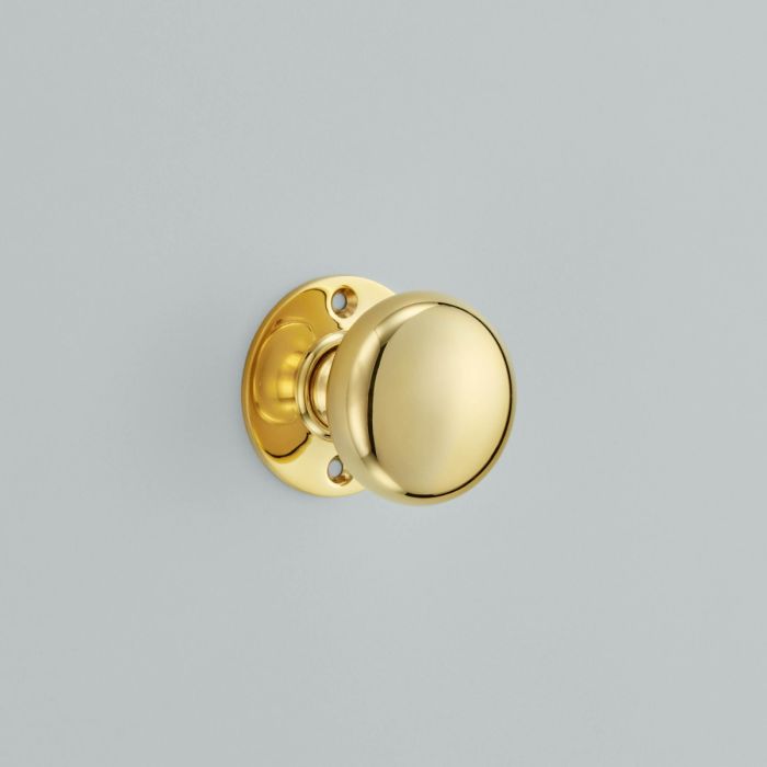 Croft Hardware Plain Mortice Door Knob - Pair