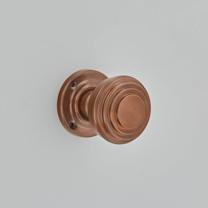 Croft Hardware Flowing Mortice Door Knob - Pair