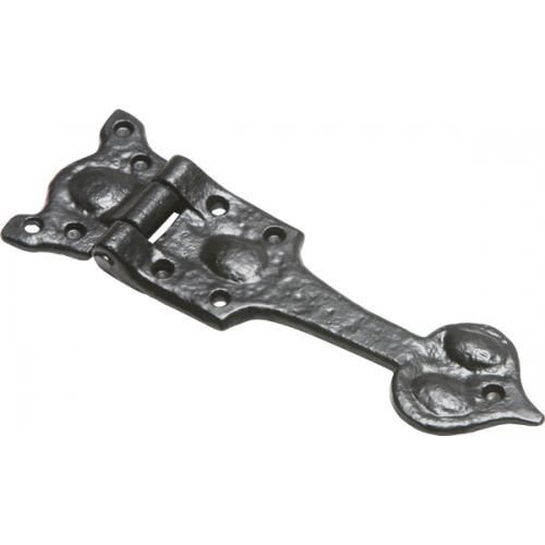 Kirkpatrick Traditional Arrowhead T Hinge - 6 Inch - Black Antique