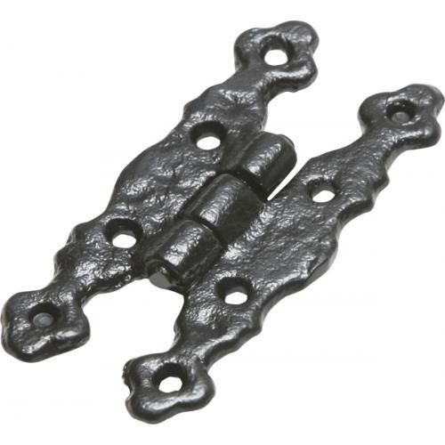 Kirkpatrick Traditional H Hinge - Black Antique 3 Inch