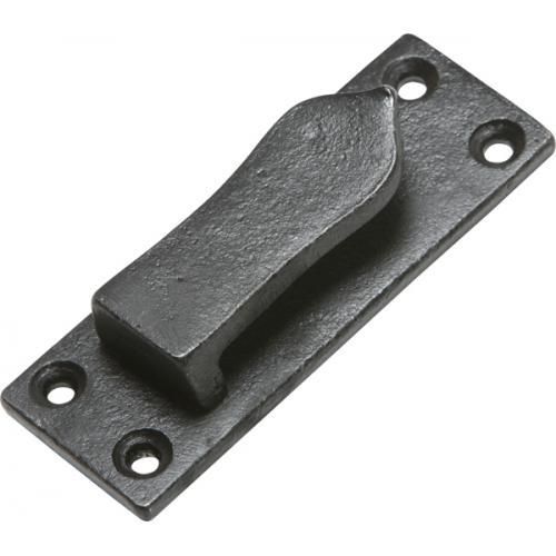 Kirkpatrick Shutter Bar Catch - Black Antique Smooth