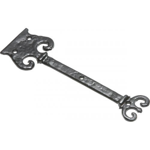 Kirkpatrick Regency Hinge Front - Black Antique - 10 Inch