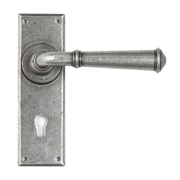 From The Anvil Regency Door Handle on Backplate - Pair