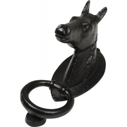 Kirkpatrick Horse Door Knocker - Black Antique