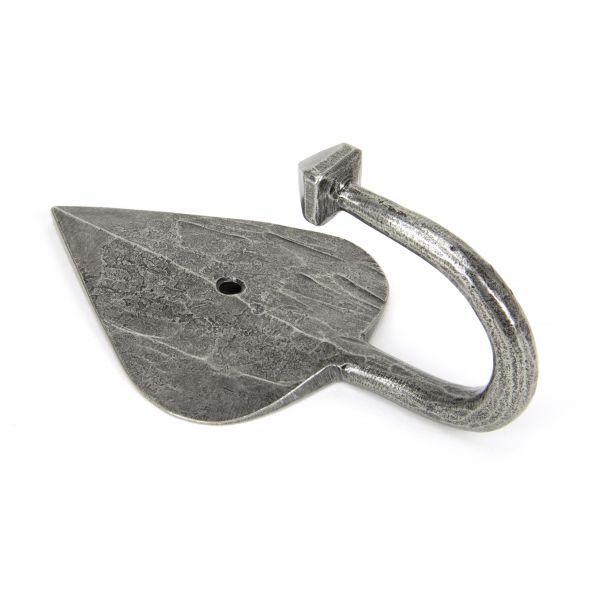 From The Anvil - Shropshire Coat Hook - Pewter Patina