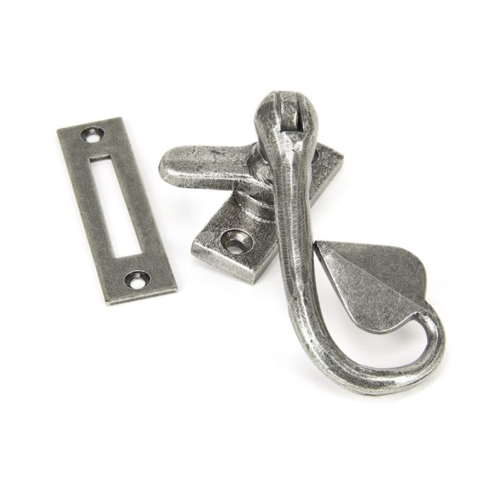 From The Anvil - Shropshire Casement Fastener - Pewter Patina
