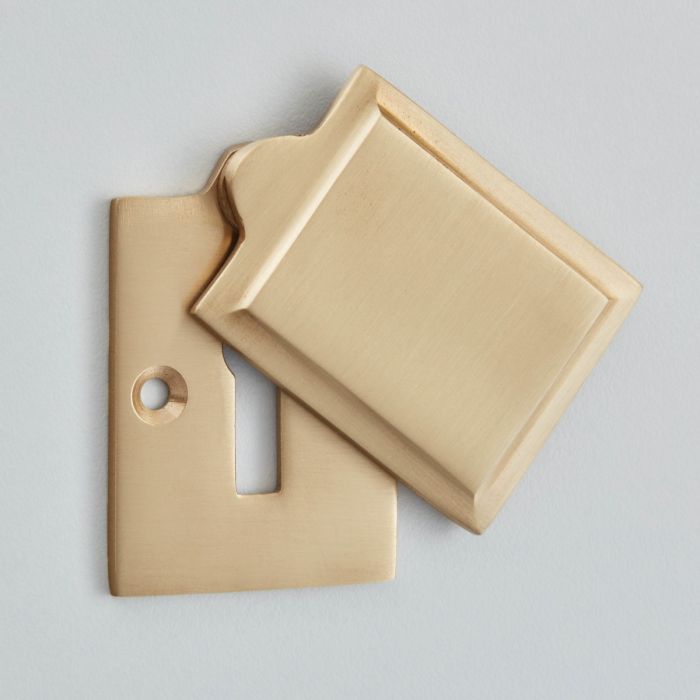 Croft Hardware Standard Profile Hampton Covered Escutcheon