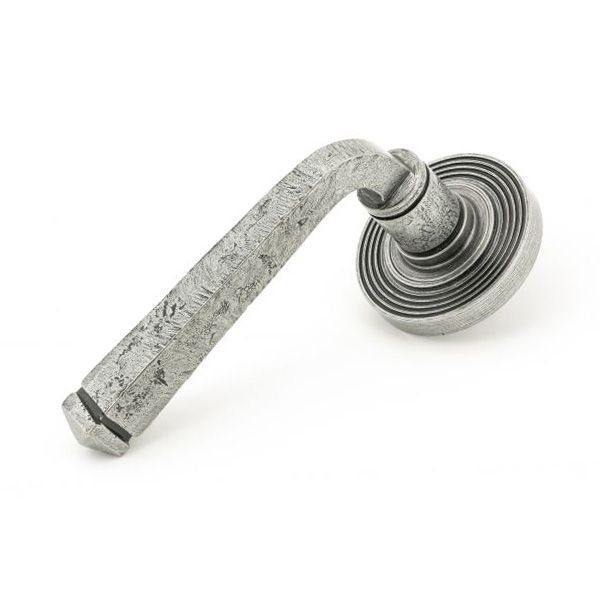 From the Anvil Avon Door Handle on Beehive Rose - Pair