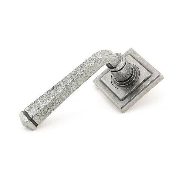 From the Anvil Avon Door Handle on Square Rose - Pair