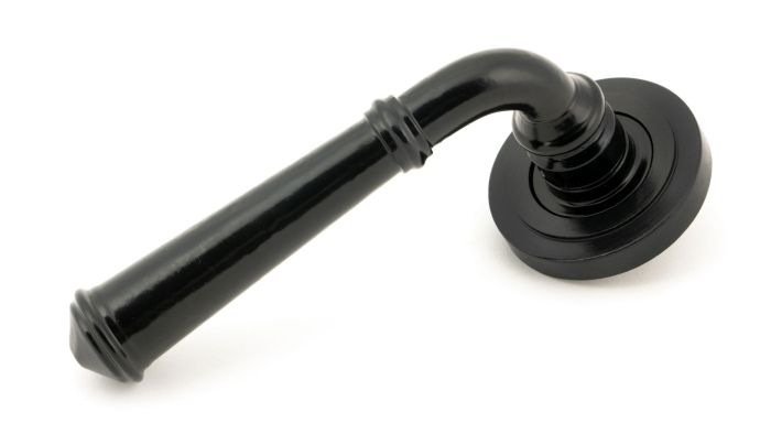 From the Anvil Regency Door Handle on Art Deco Rose - Pair