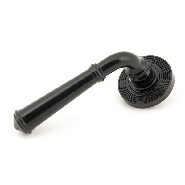 From the Anvil Regency Door Handle on Beehive Rose - Pair