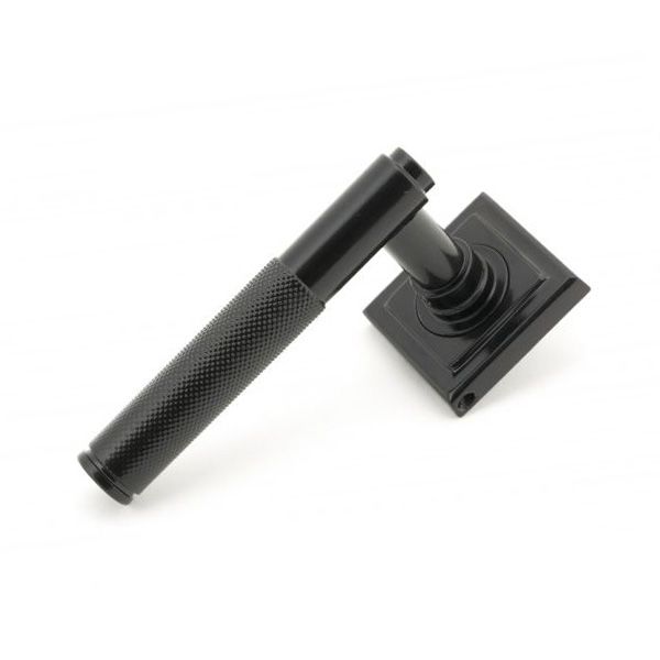 From the Anvil Brompton Door Handle on Square Rose - Pair