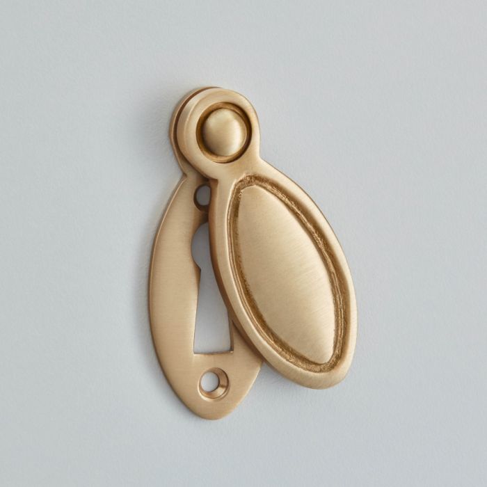 Croft Hardware Standard Profile Cliveden Covered Escutcheon