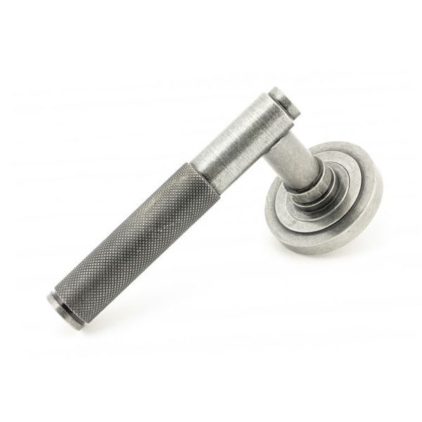 From the Anvil Brompton Door Handle on Art Deco Rose - Pair
